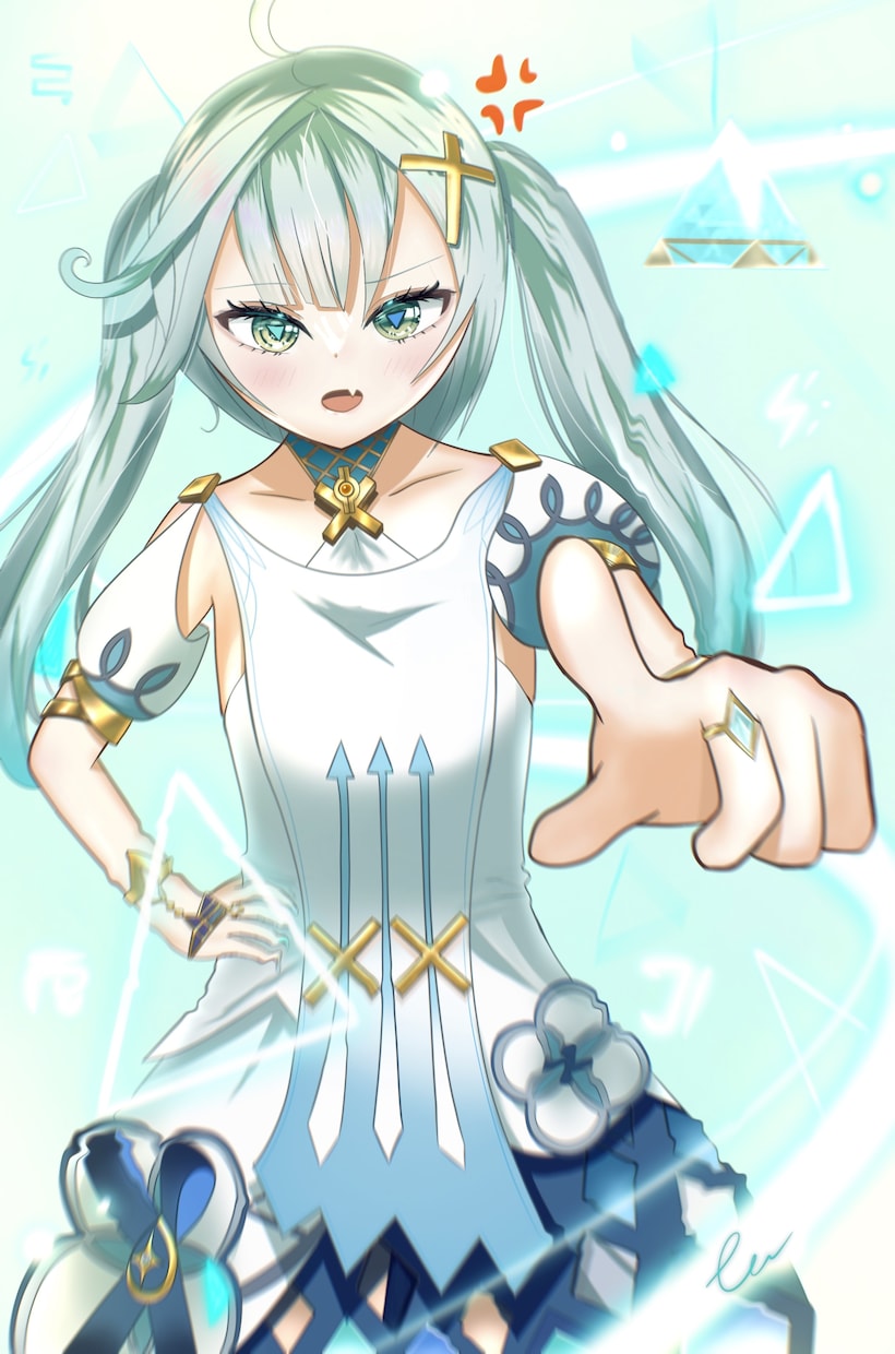 女の子の(版権&オリジナル)イラストを描きます 少女系のイラストが得意です！かっこいいから可愛いまで！ イメージ10