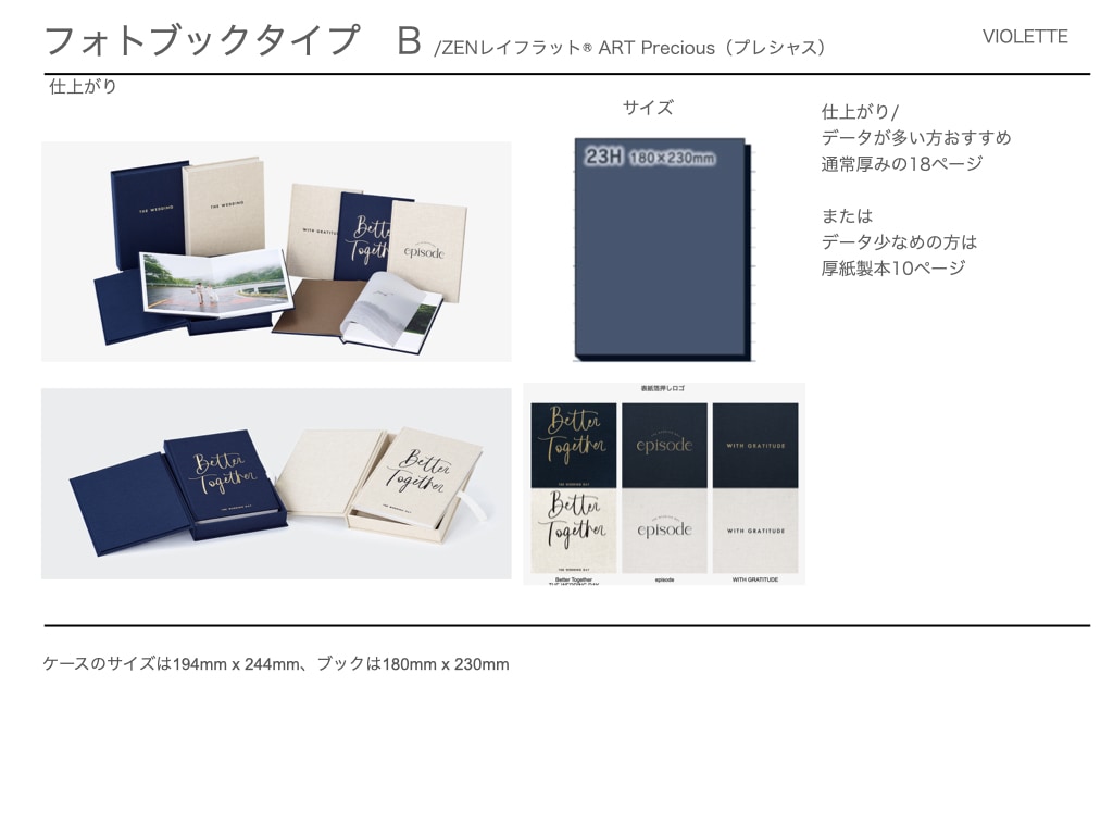 高級なウェディングアルバムを手頃に作製いたします プロのフォトグラファーも使用する本格高級製本仕上げのアルバム イメージ9