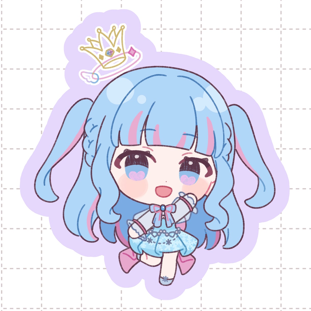 ゆるかわいいミニキャラお描きします 実績公開OKの方には表情差分1枚プレゼント イメージ3