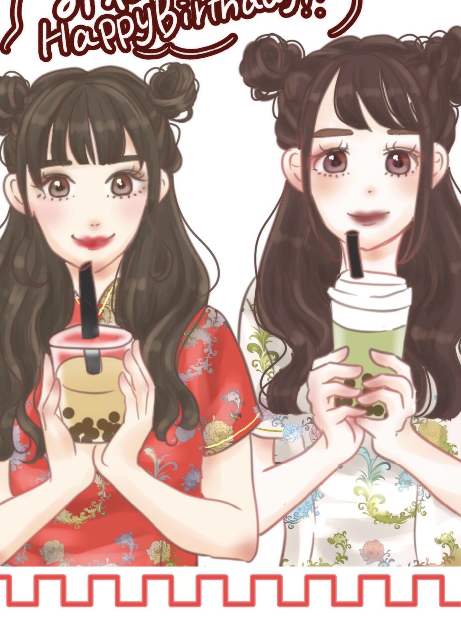 ゆるくオシャレなイラストオーダー承ります アイコンなどに♪お客様のイメージからイラストを描きます！ イメージ3