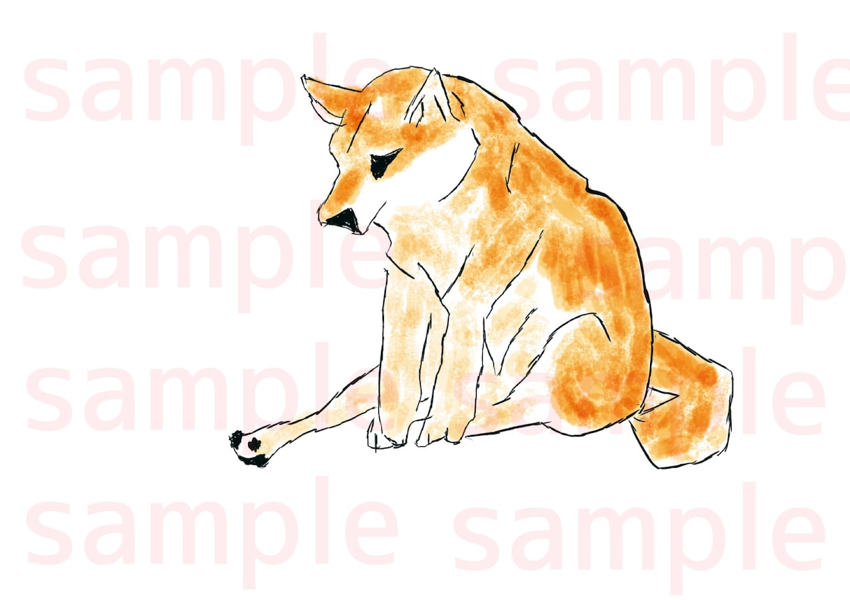 かわいい動物を描きます 動物、キャラクター等、ふんわり イメージ7