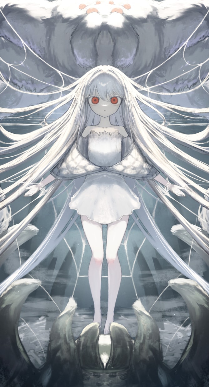 光を使った空気感のあるイラストを描きます 配信、CDジャケット、立ち絵などにどうぞ！ イメージ1