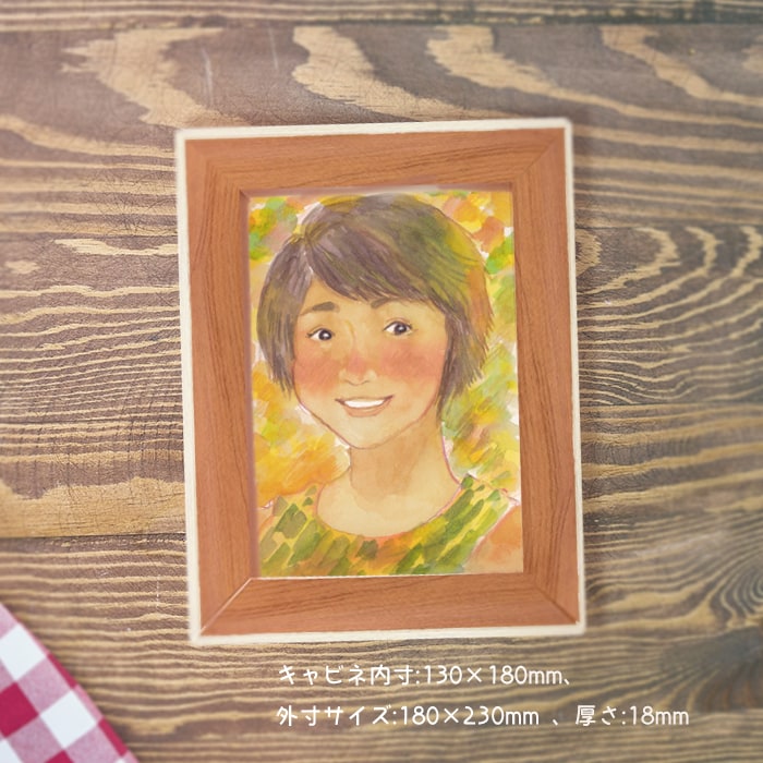 ほんわか温かい水彩似顔絵を制作します 大切な人へのプレゼントや記念日などの思い出に♫ イメージ8
