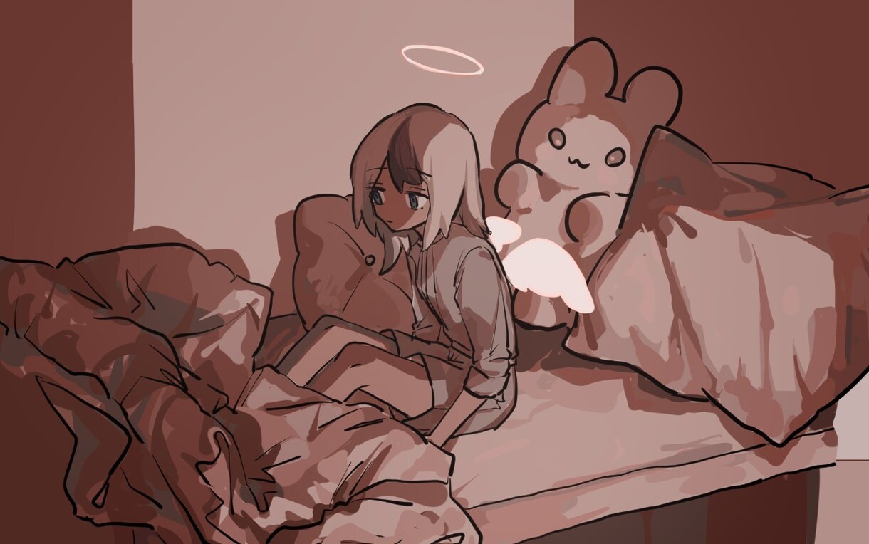 MV、サムネ等のイラスト作成いたします 雰囲気のある印象的なイラストが得意です！ イメージ9