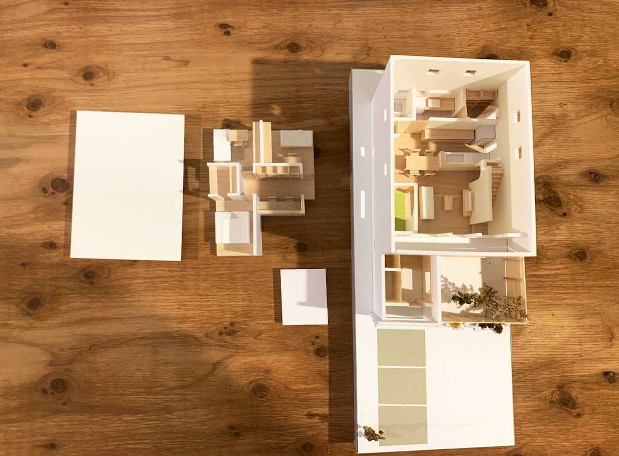 建築士が家づくりの模型を制作します 図面では分かりにくい家のカタチを立体で確認 イメージ7