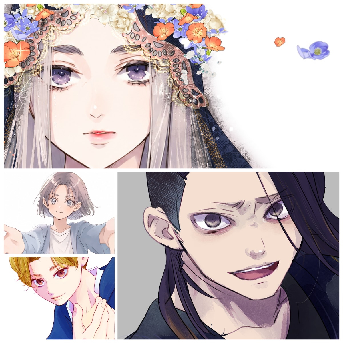 商用・二次OK！アイコンイラスト作成します SNS利用や配信用に。バナー・ヘッダー用画像サイズも指定可 イメージ1