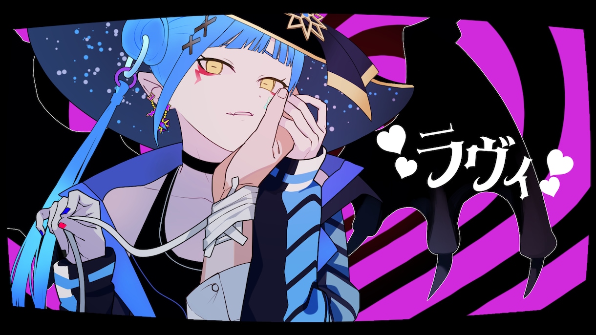 歌ってみた・ボカロ曲のイラスト描きます 歌う絵師がアナタの活動を応援したい！ イメージ1