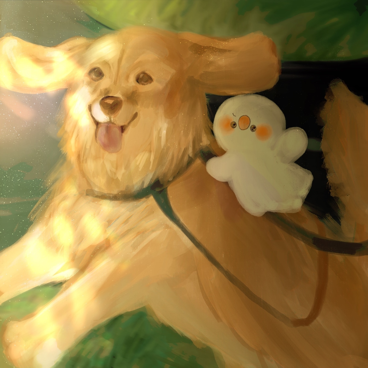 しあわせな雰囲気の愛犬・愛猫ちゃん描きます ふわふわな毛並みをかわいく再現！大事な家族の誕生日などに！ イメージ7