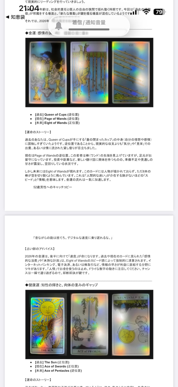 2026年のあなたを占います 【2026年総合運】タロットで2026年を読み解きます。 イメージ3