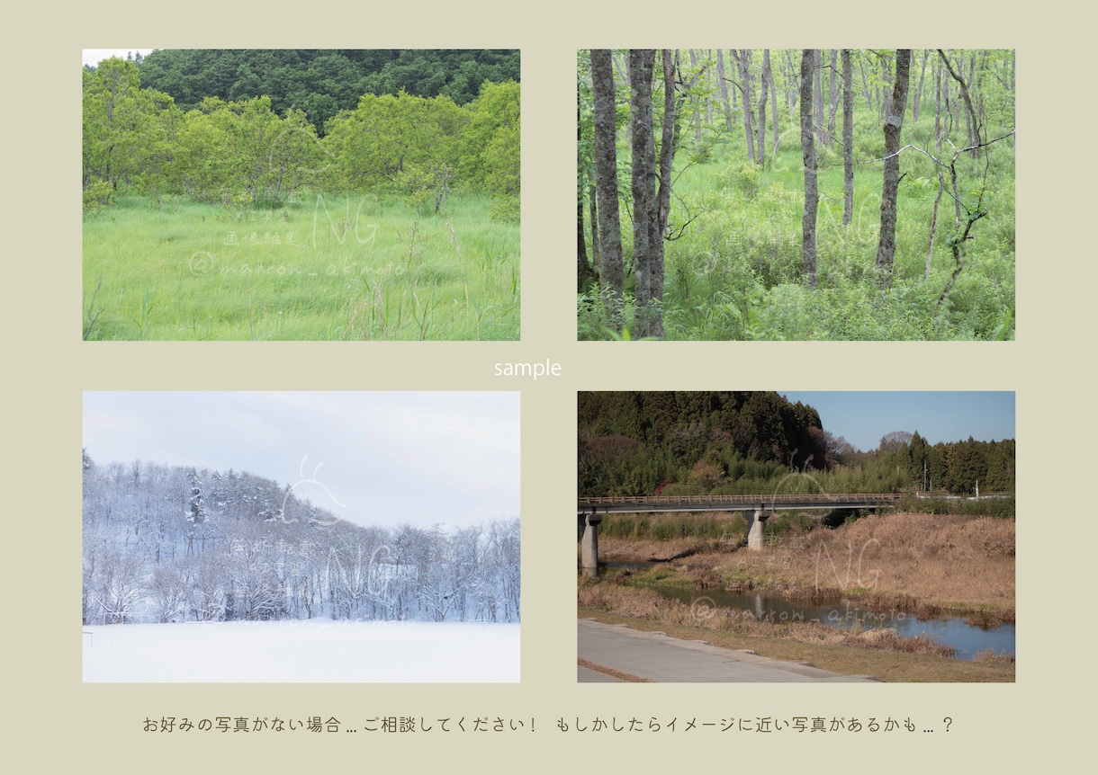 写真とイラストを組み合わせた1枚絵を制作します 静かで儚い雰囲気が好きなあなたへ イメージ10