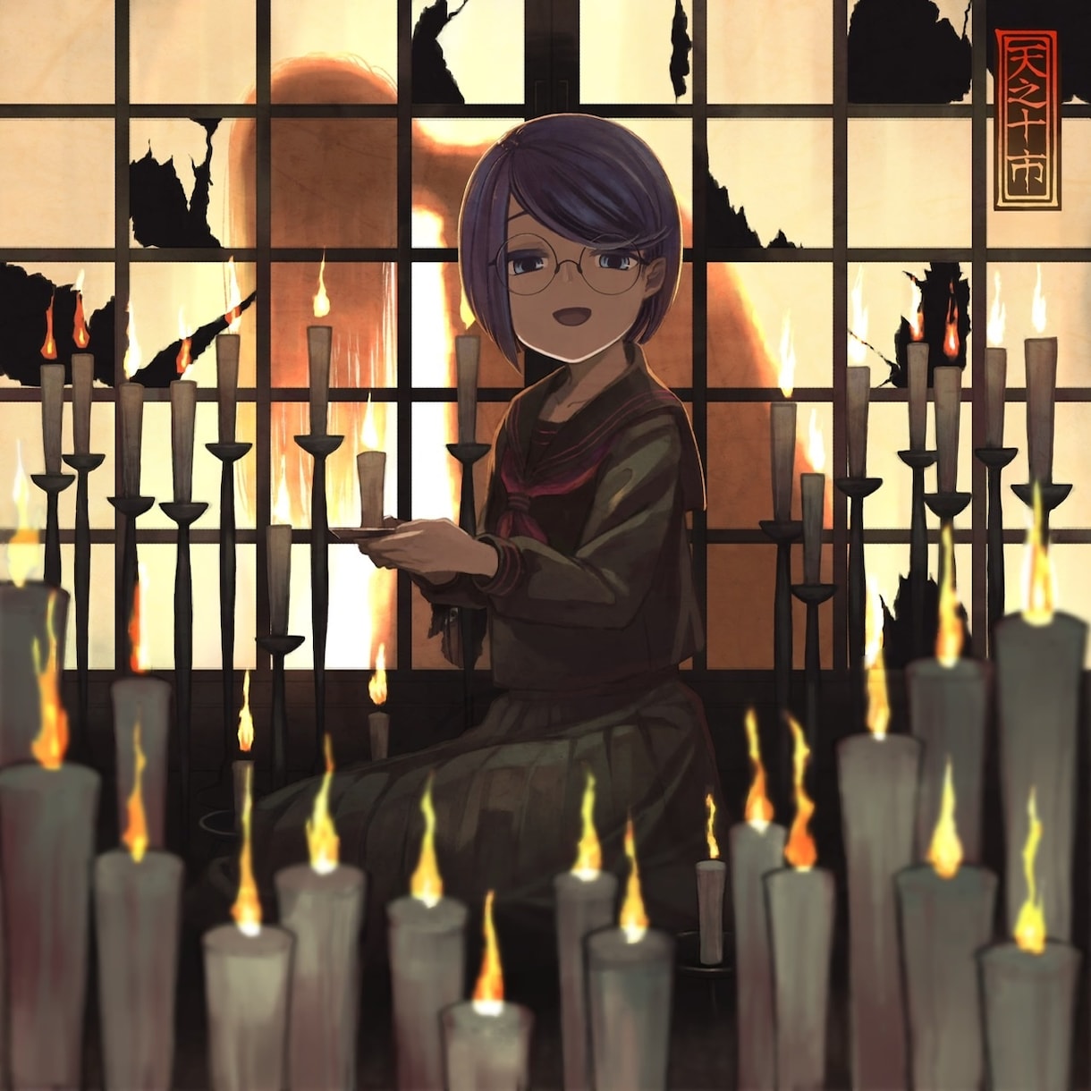 キャラクターイラストを作成します 暗め、ダーク寄りのイラスト作成を行います。 イメージ6
