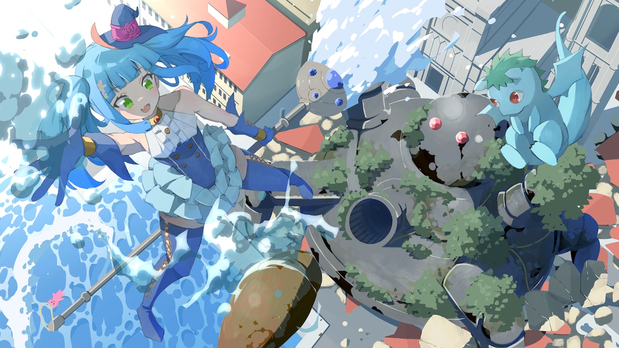 温かみのあるイラストをペソペソと描きます 可愛い女の子から可愛くないゴリマッチョまで描きます。 イメージ1