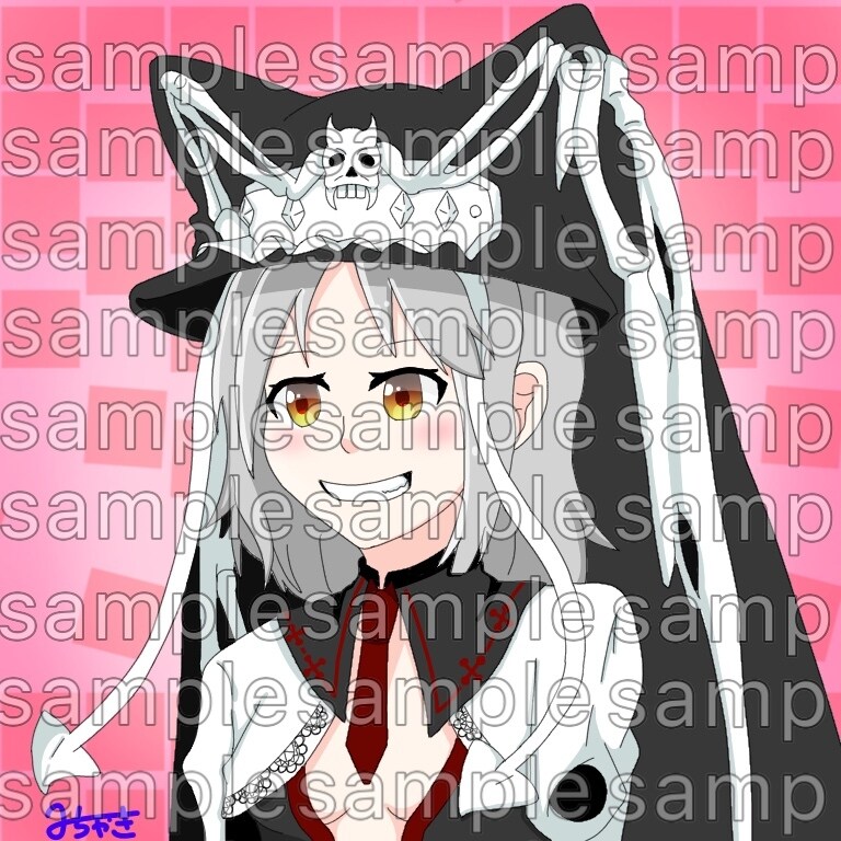 SNSのアイコンにお悩みの方にアイコン描きます 可愛い女の子のアイコンなどSNSで使いませんか？？ イメージ1