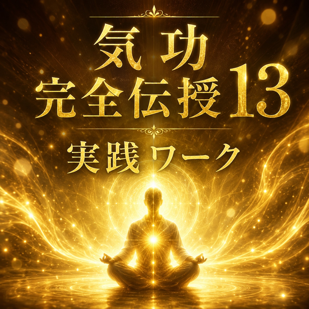 気功技術13◆基本◆丁寧に伝授！実践ワークあります 意識とエネルギーを自在に整え望む未来を創造できる自分へ イメージ1