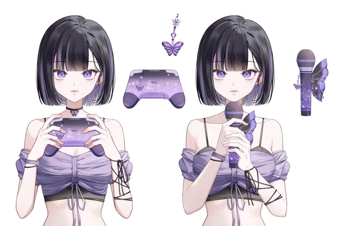 Live2D illust パーツ分けます オリジナルのキャラクターをより魅力的に/デザインも可能です！ イメージ10
