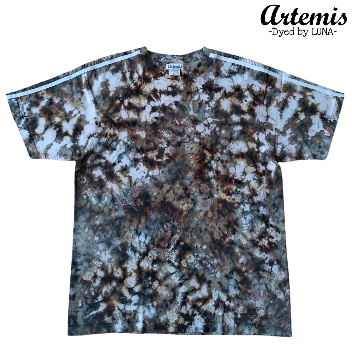 サイドライン付タイダイ染めTシャツを作ります 自分の好きな色で世界で一枚だけのTシャツを作りませんか？ イメージ2