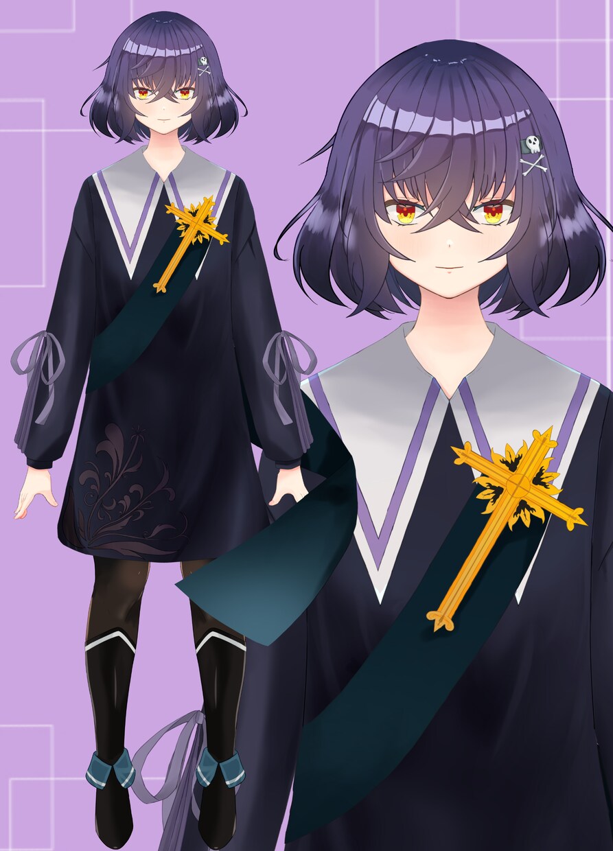 Vtuberキャラデザ、モデリング承ります キャラデザからモデリングまで！導入説明もします！ イメージ2