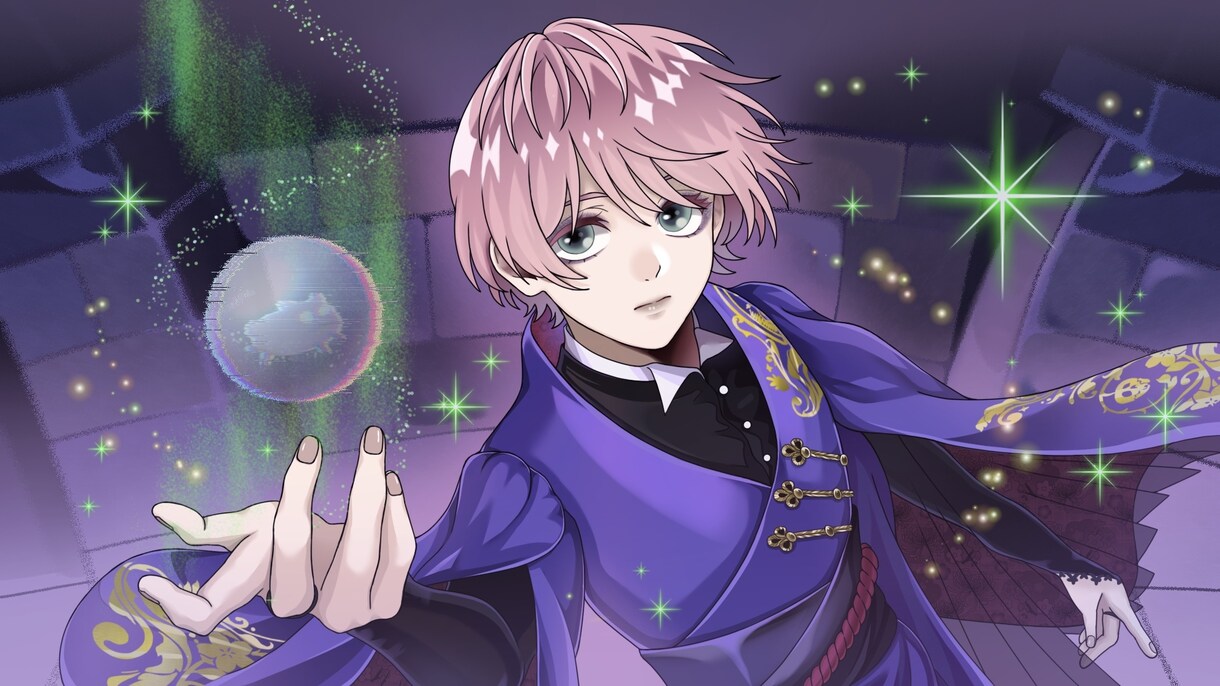 かわいい、ポップ、カラフルな少年少女を描きます ご質問のみでもお気軽にどうぞ！ イメージ5
