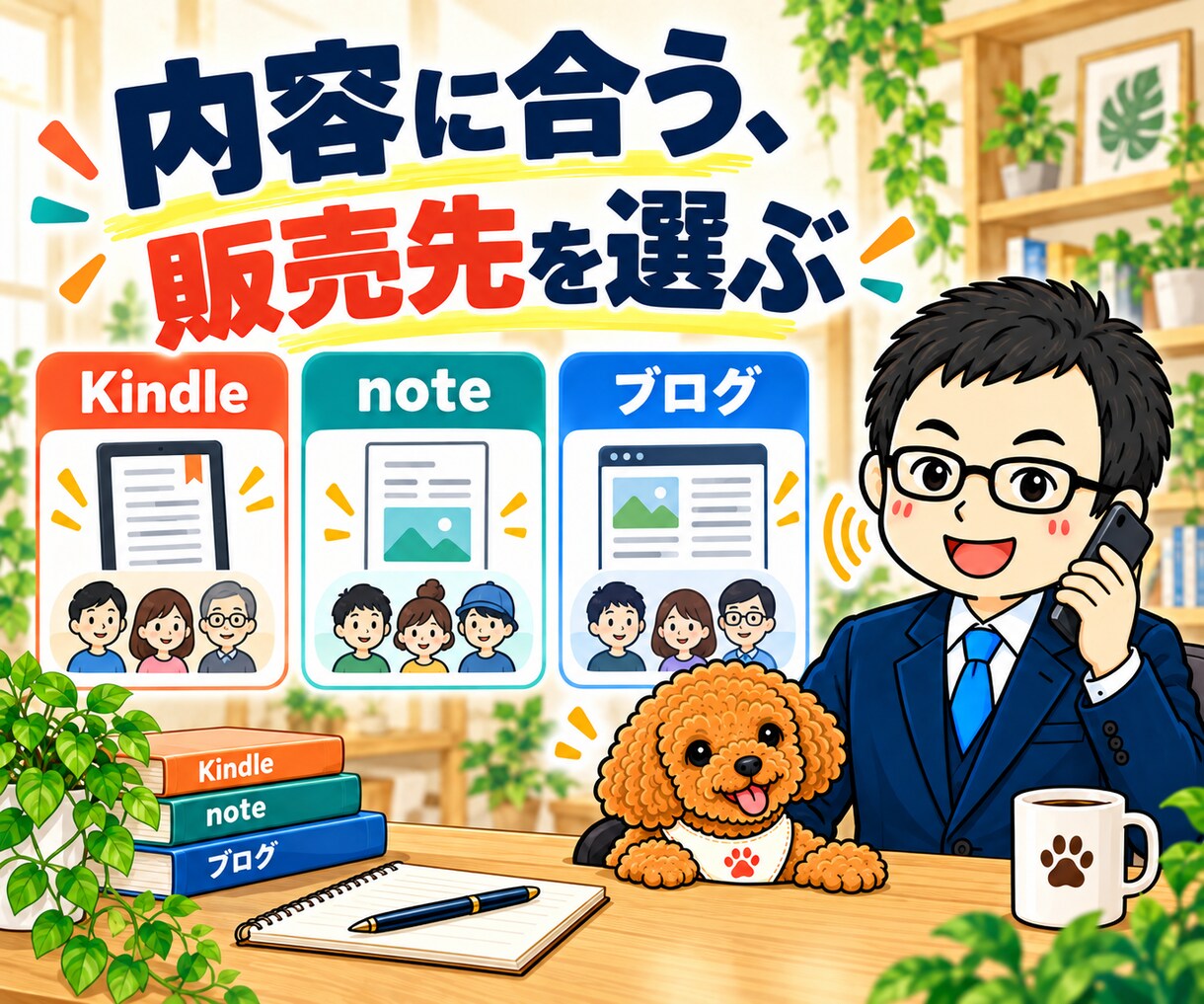 AIコンテンツ販売・収益化の戦略を電話相談できます Kindle・noteの企画、AI活用、集客と自動化を整理 イメージ4