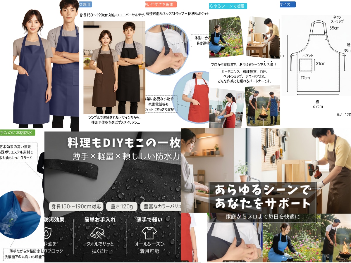 Amazon商品ページを丸ごと制作します 売れる商品画像＋商品説明＋キーワードを高コスパ制作 イメージ3
