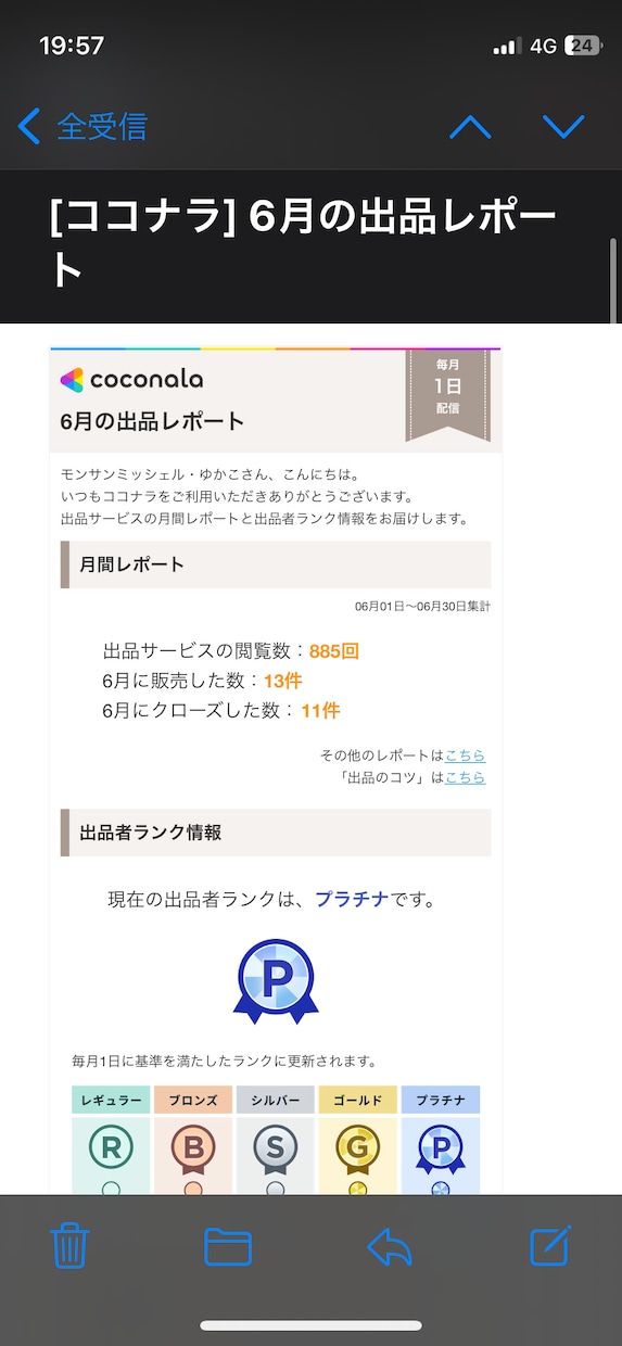 ココナラ出品　の疑問や不安をビデオチャットします 初心者さん〜プラチナさんの疑問や不安 を 30分アドバイス イメージ4