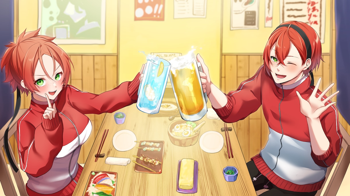 イケメン特化配信イラスト制作します 配信サムネ、アイコンにも対応！構図やキャラデザから相談可能！ イメージ7
