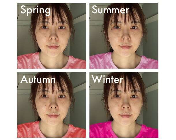 美大で色彩学を学んだカラリストが診断します パーソナルカラー診断◇あなたの4シーズンタイプが分かります！ イメージ1