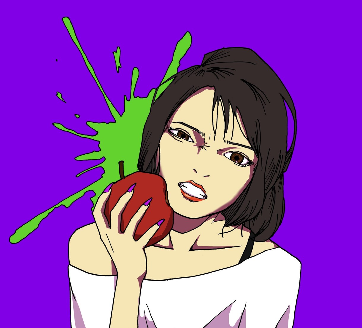 キャッチーでメッセージ性を感じるイラストを描きます カワイイからかっこいいまで幅広く対応/セール中 イメージ4
