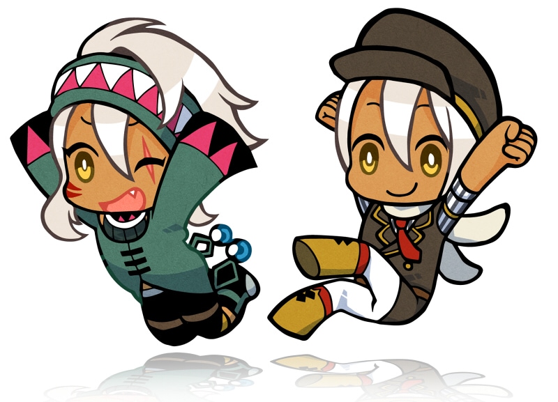 フルカラーミニキャライラスト制作いたします SNS他商用等に！ポップでキュートなイラスト制作します。 イメージ2