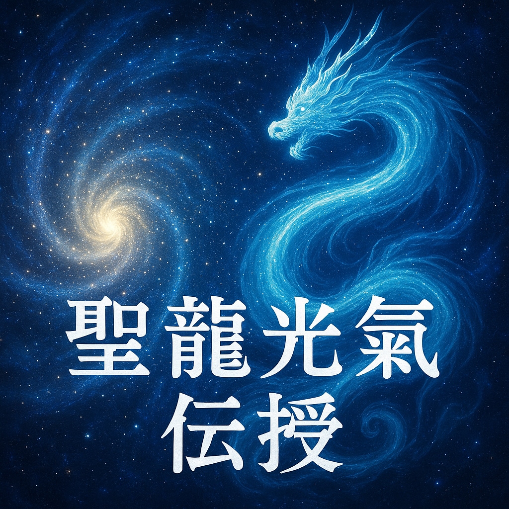 銀河のうねりから生まれた聖氣　聖龍光氣を伝授します 超銀河波動　宇宙螺旋から生まれた聖龍光で魂を覚醒へ導きます イメージ1