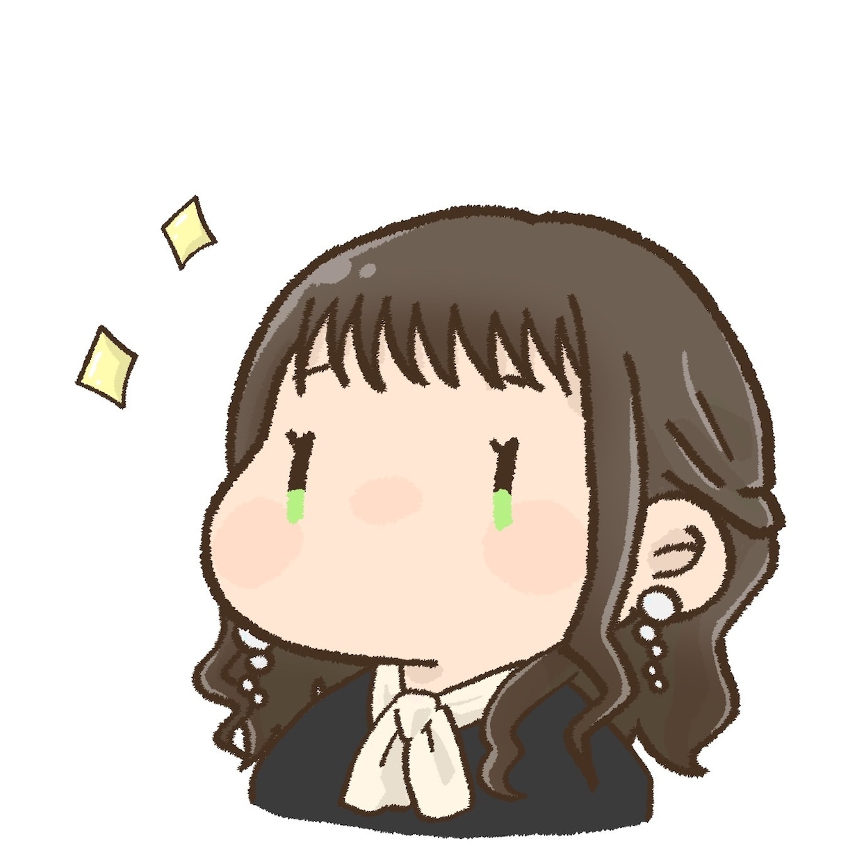 SNSやブログに使えるゆるかわイラスト描きます ゆるくて愛らしいデフォルメキャラであなたの活動を彩ります イメージ1
