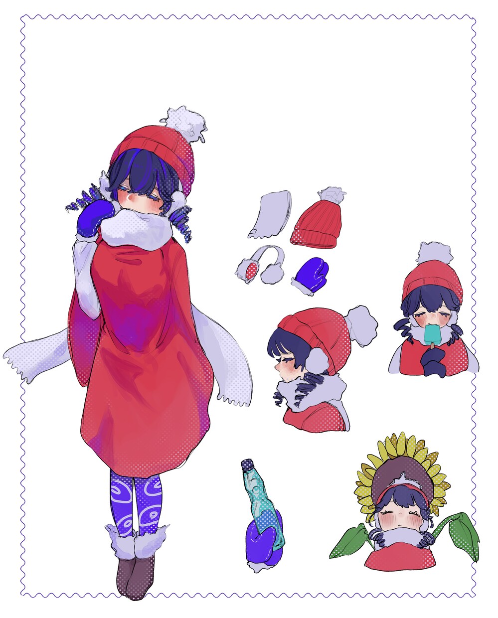 魅力的なキャラクター立ち絵を描きます TRPGやゲームに最適！デザインからのご依頼も引き受けます！ イメージ8