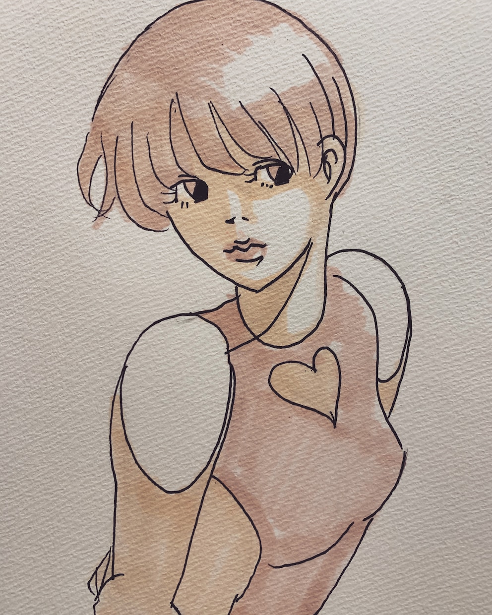 かわいいイラスト描きます モノトーンデッサンが好きな方へ。数食までなら着彩可能です。 イメージ2