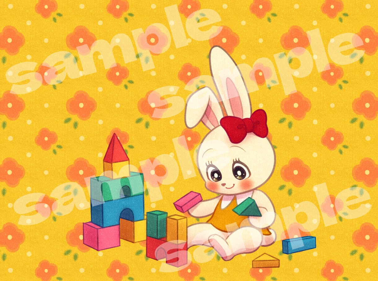 レトロ×ポップな絵柄であなたのオリキャラ描きます 人間以外のキャラクターもOK！ イメージ5