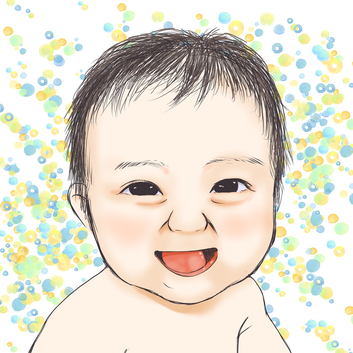 似顔絵描きます リアル過ぎない似顔絵なのでSNSや活動にちょうどいいです。 イメージ4