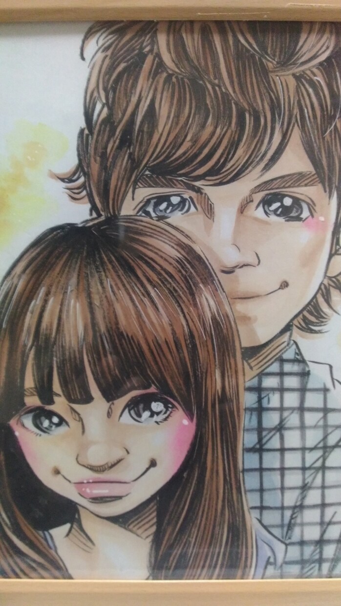 気持ちを込めた手描きの似顔絵を描きます 大切な人に似顔絵を贈ると、きっと笑顔になりますよ!(^^)! イメージ4