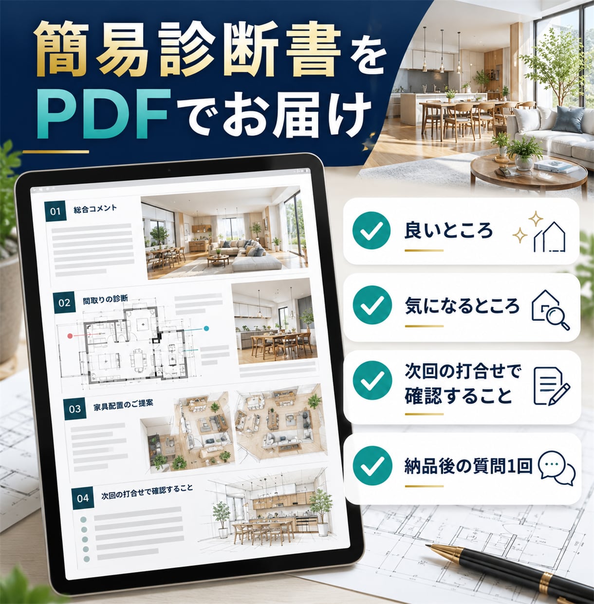 今の間取りを建築士が簡易診断します 第三者目線で間取りの注意点を整理します イメージ5