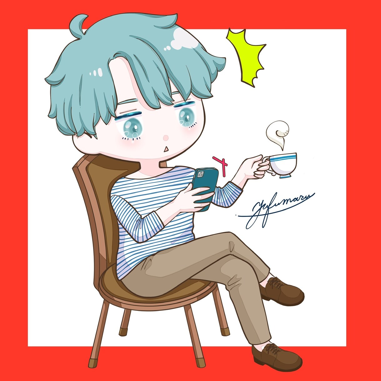 可愛い世界に一つのミニキャラ描きます ブログやYouTubeなどで活躍するオリキャラを制作します♪ イメージ5
