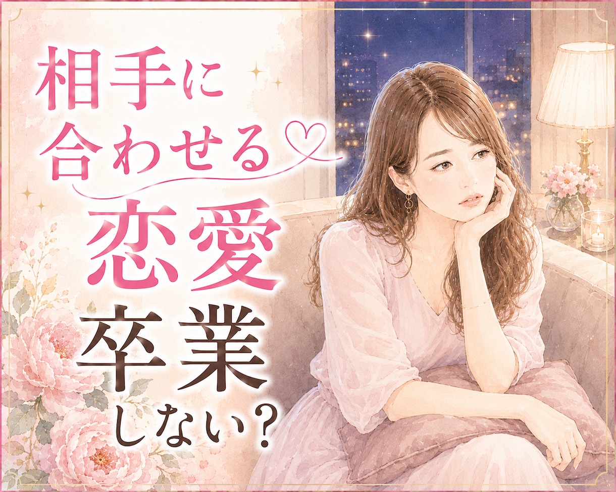 相手に合わせる恋愛を卒業したい女性へ｜相談のります ヒーローみたいな神彼氏・神旦那を創る方法教えます❤️ イメージ1