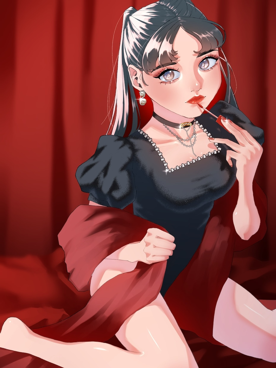 アイコンなど、色々なイラスト描きます 女性中心にさまざまなイラストを描きます！ イメージ1