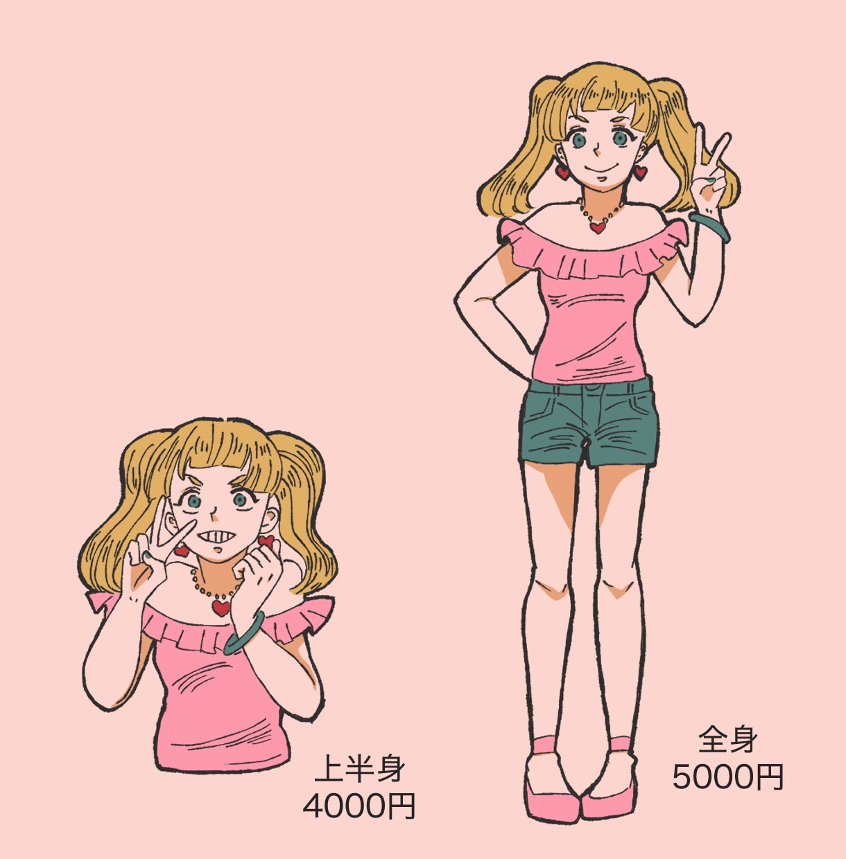 印象的でおしゃれなイラスト描きます SNS等に！雰囲気、世界観のある人物イラスト イメージ2