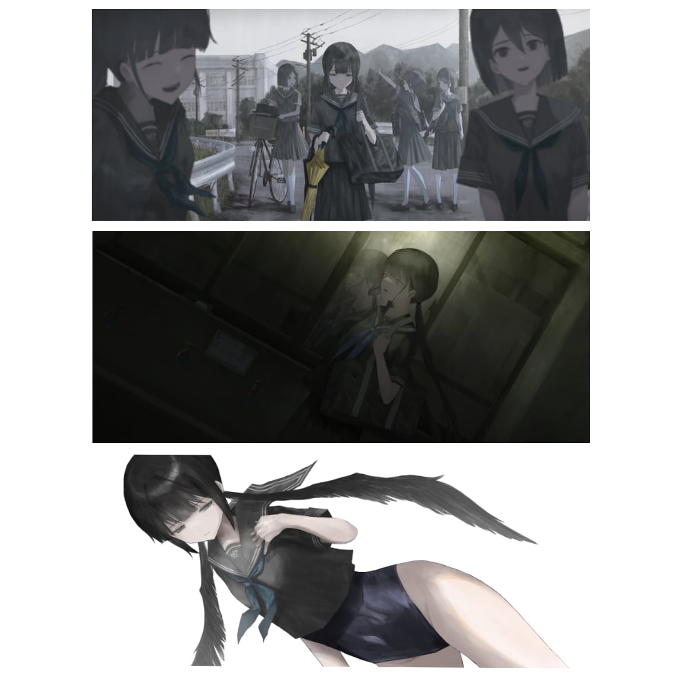 物語の感じられる1枚を描きます ボカロ楽曲や歌ってみた、ゲームなどの特別な1枚に。 イメージ6