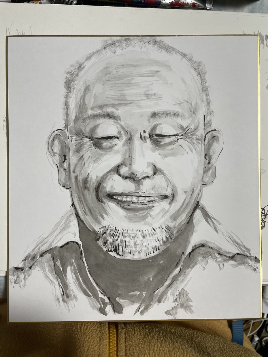 アナログ画であなた好みの作品を仕上げます 白黒作品に興味ある方、似顔絵など イメージ5