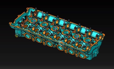 エンジン部品の設計および3Dデータ作成をします 絶版エンジンやレースエンジンの部品製作をお手伝いします。 イメージ1