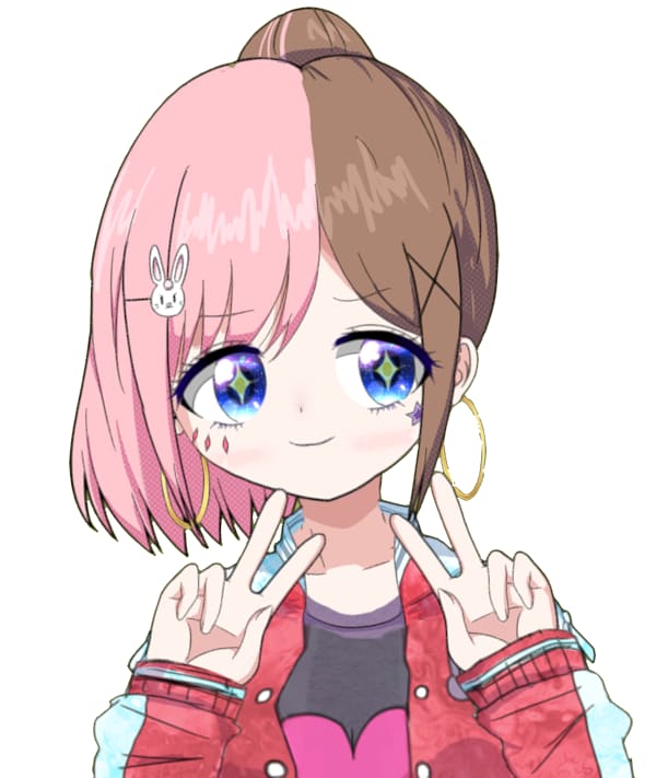 今すぐデビュー！VTuberの2Dモデル制作します 活動を1から10まで現役Vが全てサポート。後にコラボなども。 イメージ2
