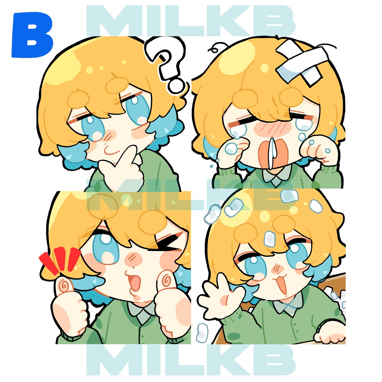 商用利用可！ミニキャラ描きます あなたのキャラクターをかわいいミニキャラに…！ イメージ2