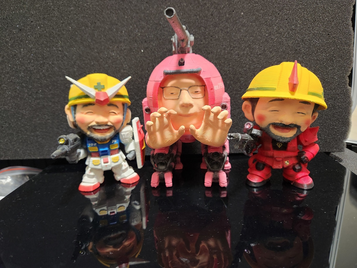 3Dプリント　モデリング　フィギュアも対応します 370℃対応機＆スキャナー保有！設計から3D出力まで一括代行 イメージ1