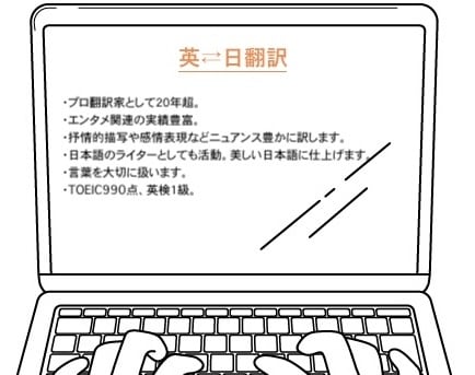 TOEIC満点のプロ翻訳家が英⇆日翻訳いたします エンタメ系を中心にキャリア20年超。言葉を大切に扱います。 イメージ1