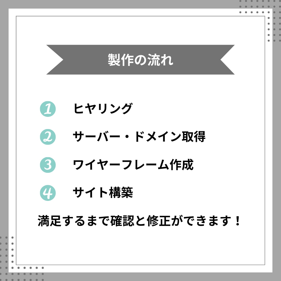 WordPressでwebサイト作ります どんな要望にも柔軟に対応しますので、お気軽にご相談ください！ イメージ7