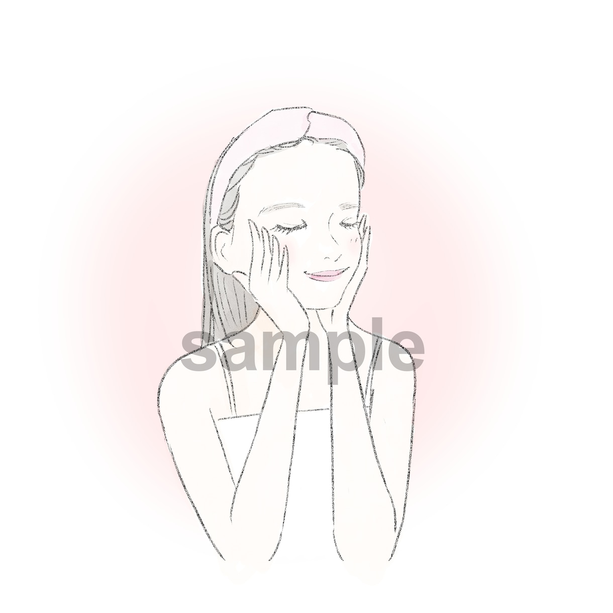 商用利用可◎美容系カットイラストお描きします メンズイラストにも対応してます◎ イメージ3